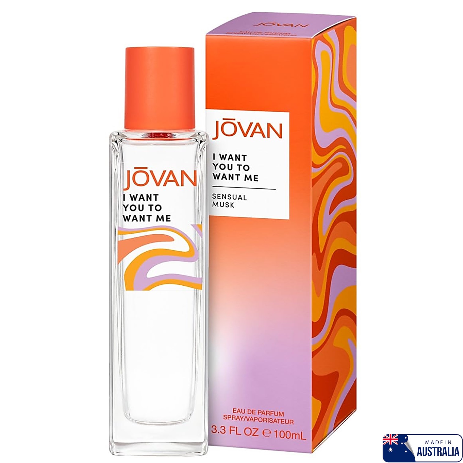 Jovan I Want You to Want Me Eau de Parfum 100ml น้ำหอมผู้ชายกลิ่นหอมสุดพิเศษรับประกันลิขสิทธิ์ของแท้นำเข้าจากออสเตรเลียพร้อมส่ง
