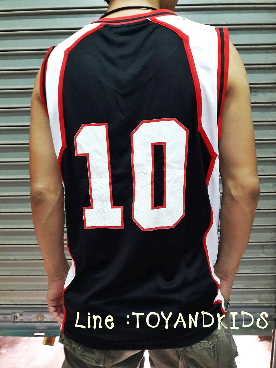 ชุดบาส SEIRIN No.10 สีดำ V1