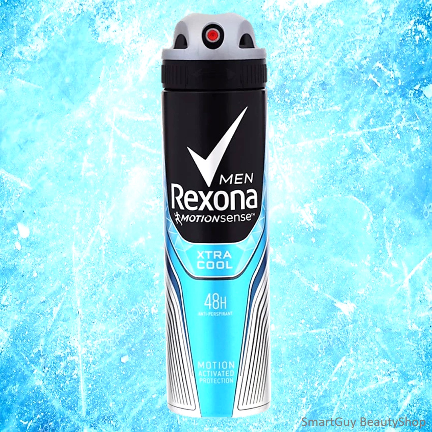 Rexona Men Extra Cool 48H Anti-Perspirant Deodorant Spray 150ml สเปรย์ระงับกลิ่นกายสำหรับผู้ชายกลิ่นหอมพิเศษจากต่างประเทศ