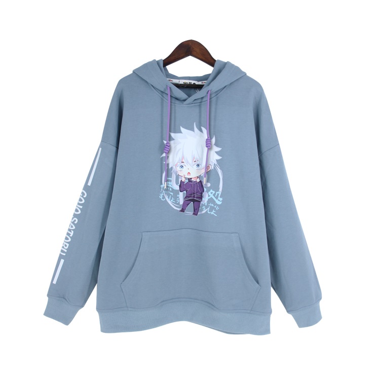 เสื้อสเวตเตอร์กันหนาว ลาย Gojo Satoru จากเรื่อง Jujutsu Kaisen มหาเวทย์ผนึกมาร