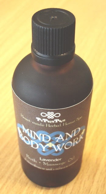 MIND & BODY WORK น้ำมันนวดกลิ่นลาเวนเดอร์ Lavender Massage Oil 100 ml