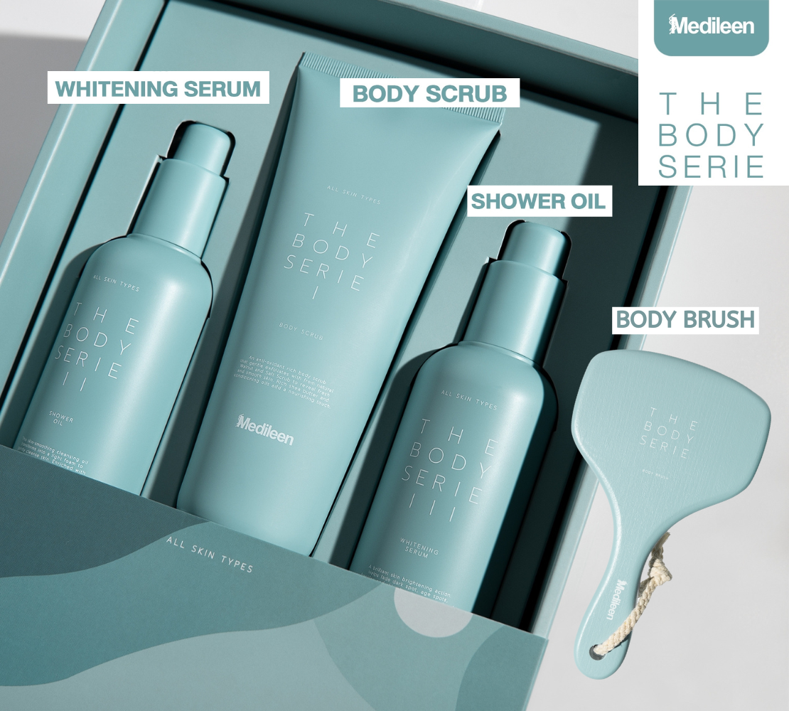 The Body Serie III เซทบำรุงผิวกาย [Body Scrub + Body Oil + Body Serum]