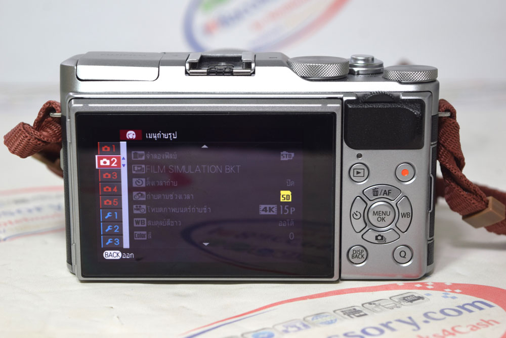 ขาย กล้อง Fujifilm X-A5 + พร้อมเลนส์ 15-45mm สีดำ กล้องศูนย์ อุปกรณ์ครบ