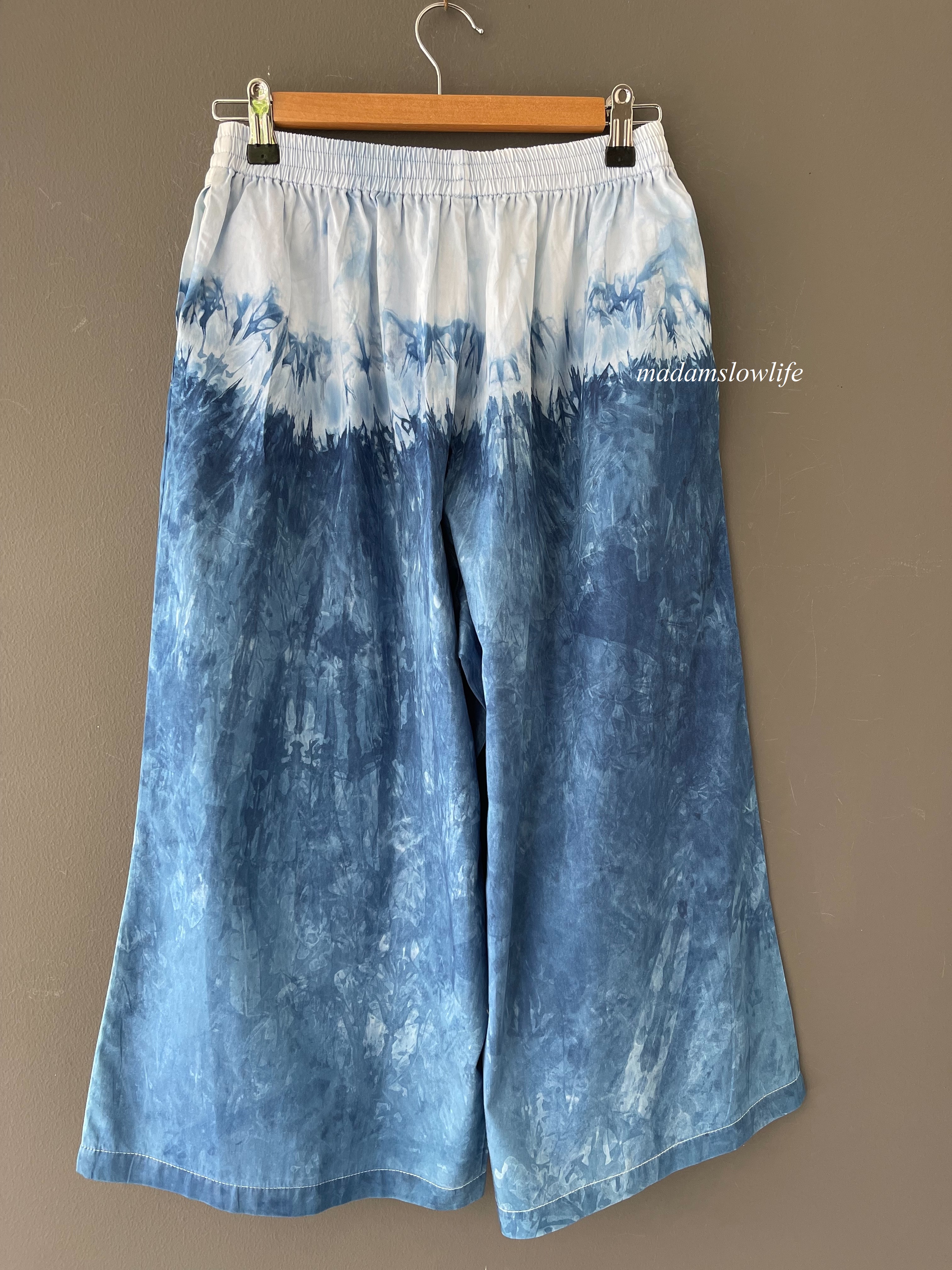 กางเกง5ส่วน ผ้าคอตตอนมัดย้อมสีปลอดสารพิษ มี 2 ขนาด