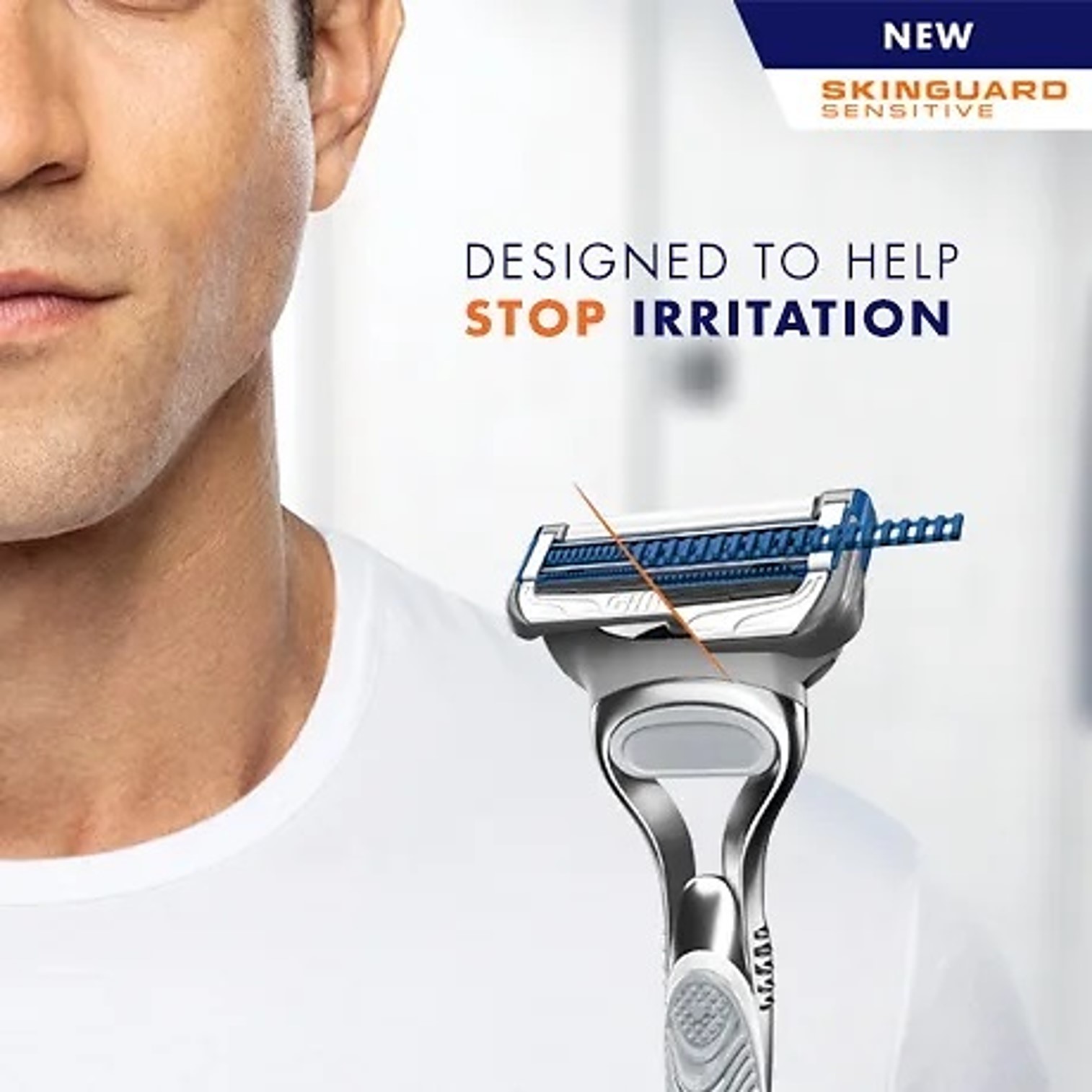 Gillette Skinguard Power Men’s Razor มีดโกนระบบสั่นรุ่นพิเศษสินค้านำเข้าจากออสเตรเลีย