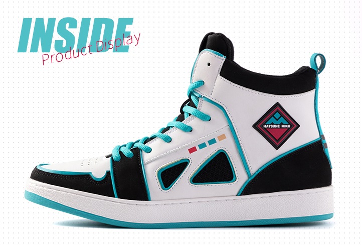รองเท้าผ้าใบ ลาย Hatsune Miku ฮัตสึเนะ มิกุ