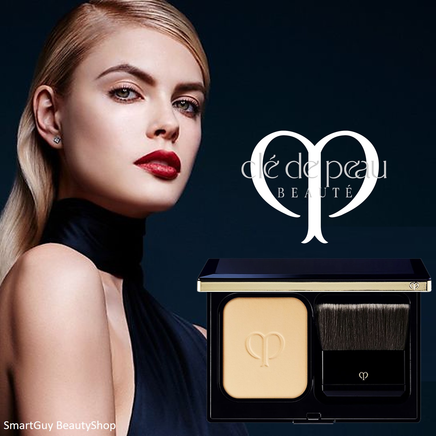 CPB CLE DE PEAU BEAUTE RADIANT POWDER FOUNDATION 11g แป้งพัฟผสมรองพื้นเนื้อบางเบาระดับพรีเมี่ยมจากต่างประเทศ