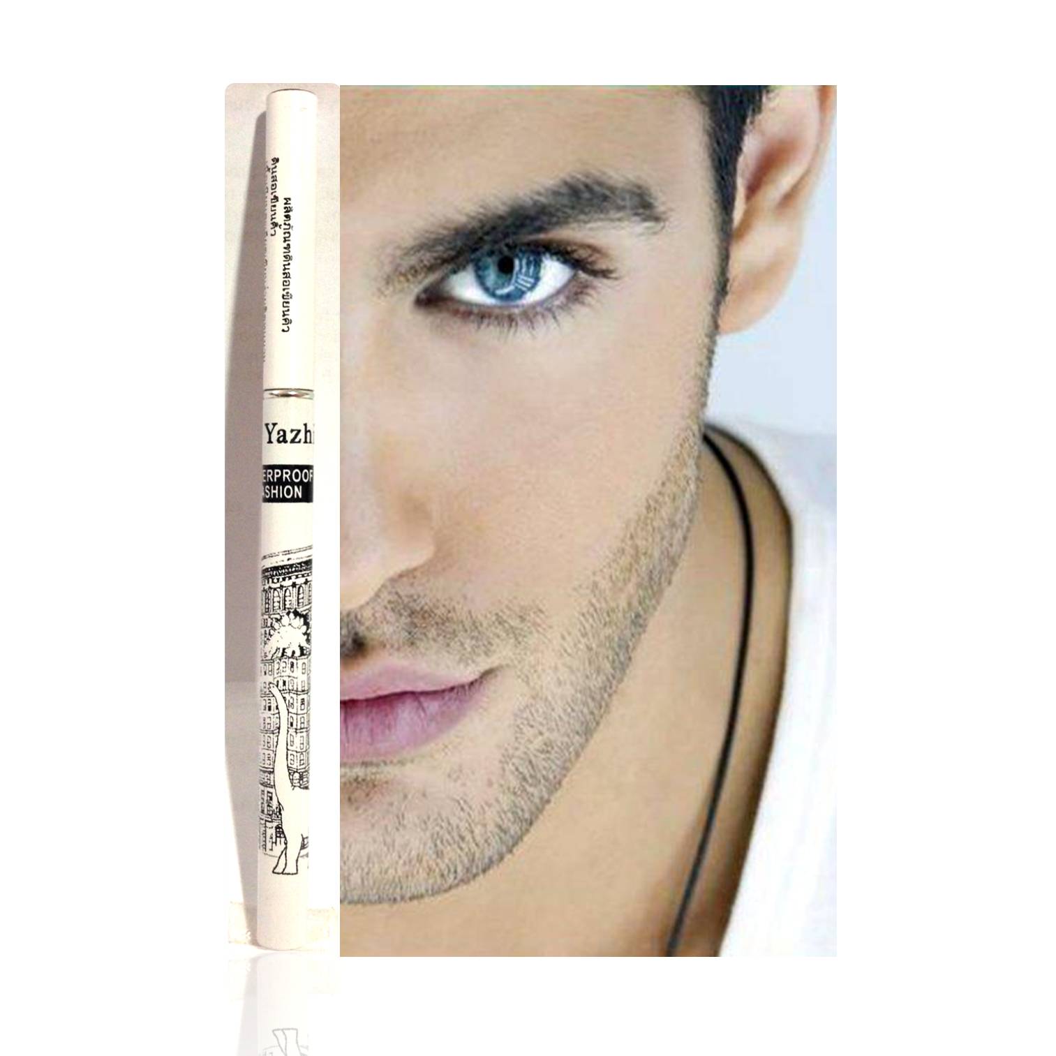SmartBoy Yazhi Eyebrow Pencil (ฺBrown) ดินสอเขียนคิ้วผู้ชายสีน้ำตาลเข้มธรรมชาติแบบกันน้ำ(พร้อมหัวแปรงแต่งคิ้ว)