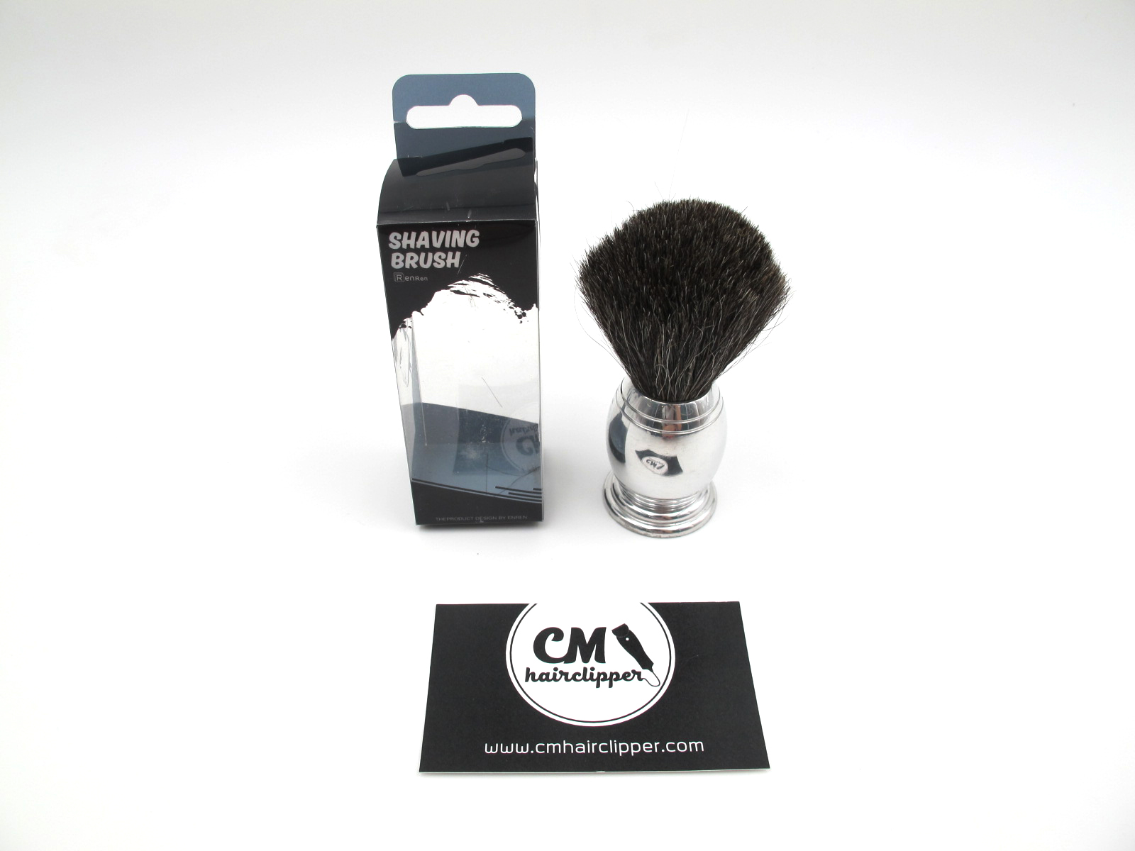 แปรงปัดผม Shaving Btush (ด้านสเตนเลส)