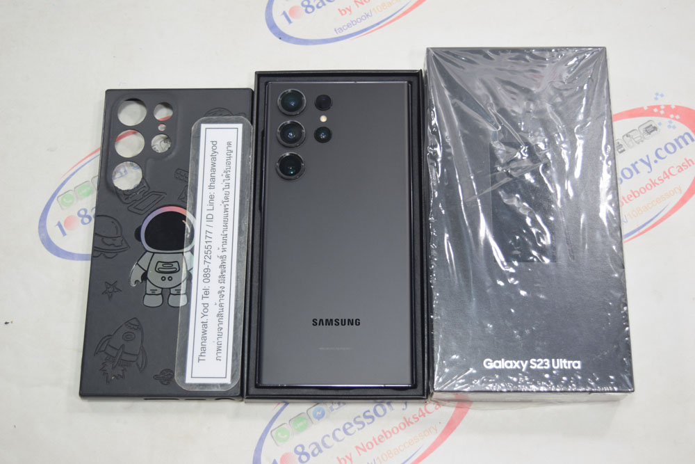 ขาย Samsung Galaxy S23 Ultra 256 Black สภาพ 99% ครบกล่อง เครื่องผู้หญิงใช้