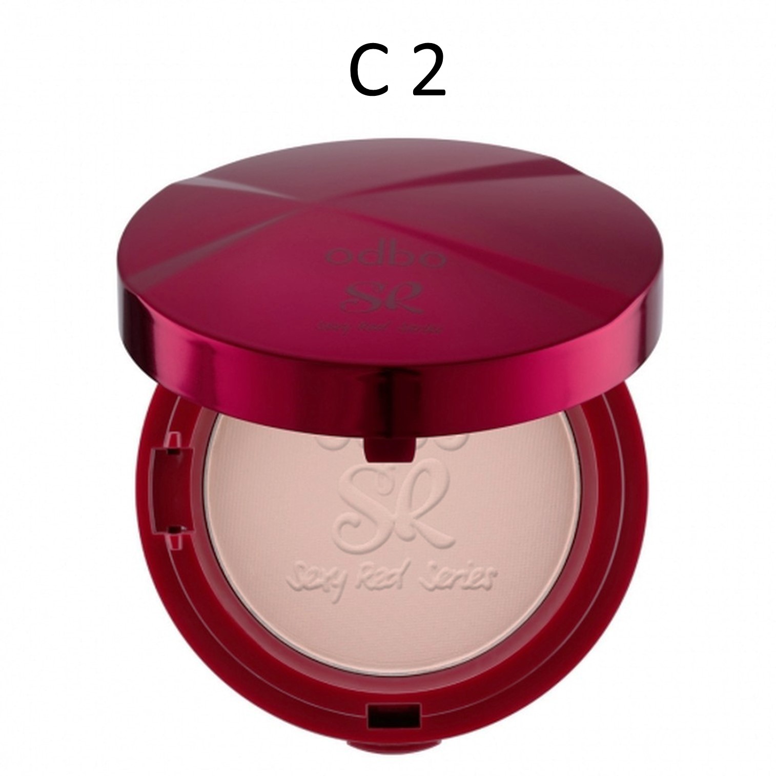 odbo SR Sexy Red Series Powder แป้งพัฟเนื้อละเอียดบางเบาเพื่อผิวหน้าเรียบเนียนโดดเด่นเปล่งประกายมากขึ้นกว่าที่เคย