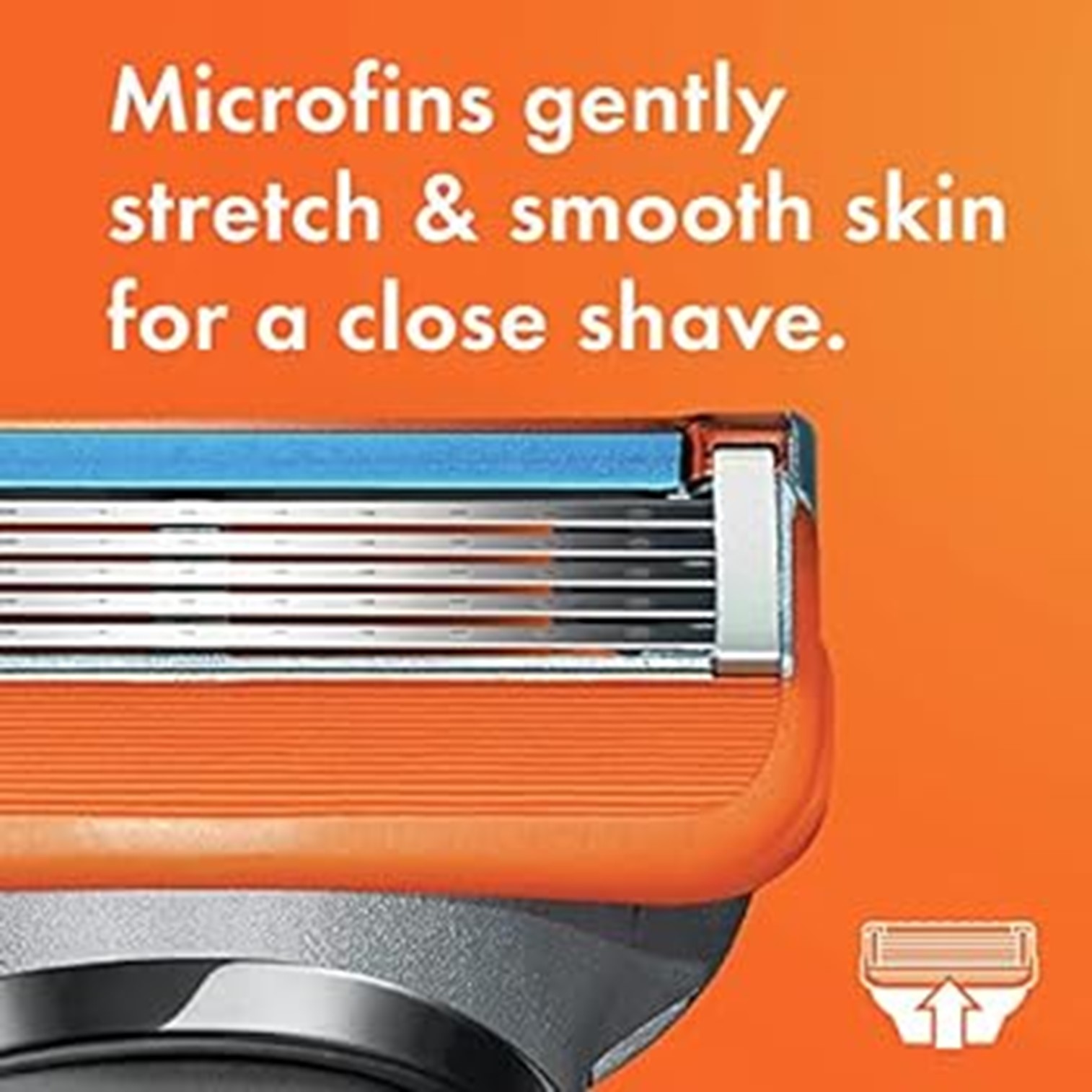 Gillette Fusion 5 Manual Mens Shaving Razor ชุดใบมีดโกนหนวดแบบ5ชั้นพร้อมด้ามจับรุ่นพิเศษจากยิลเล็ตสินค้านำเข้าจากต่างประเทศพร้อมส่ง