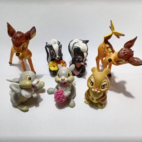 กวางน้อย แบมบี้ Bambi และเพื่อน ชุด 7 ตัว