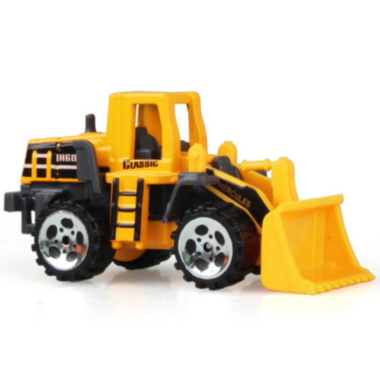 รถงานก่อสร้างคละแบบ (พลาสติก) / ชุด 6 คัน