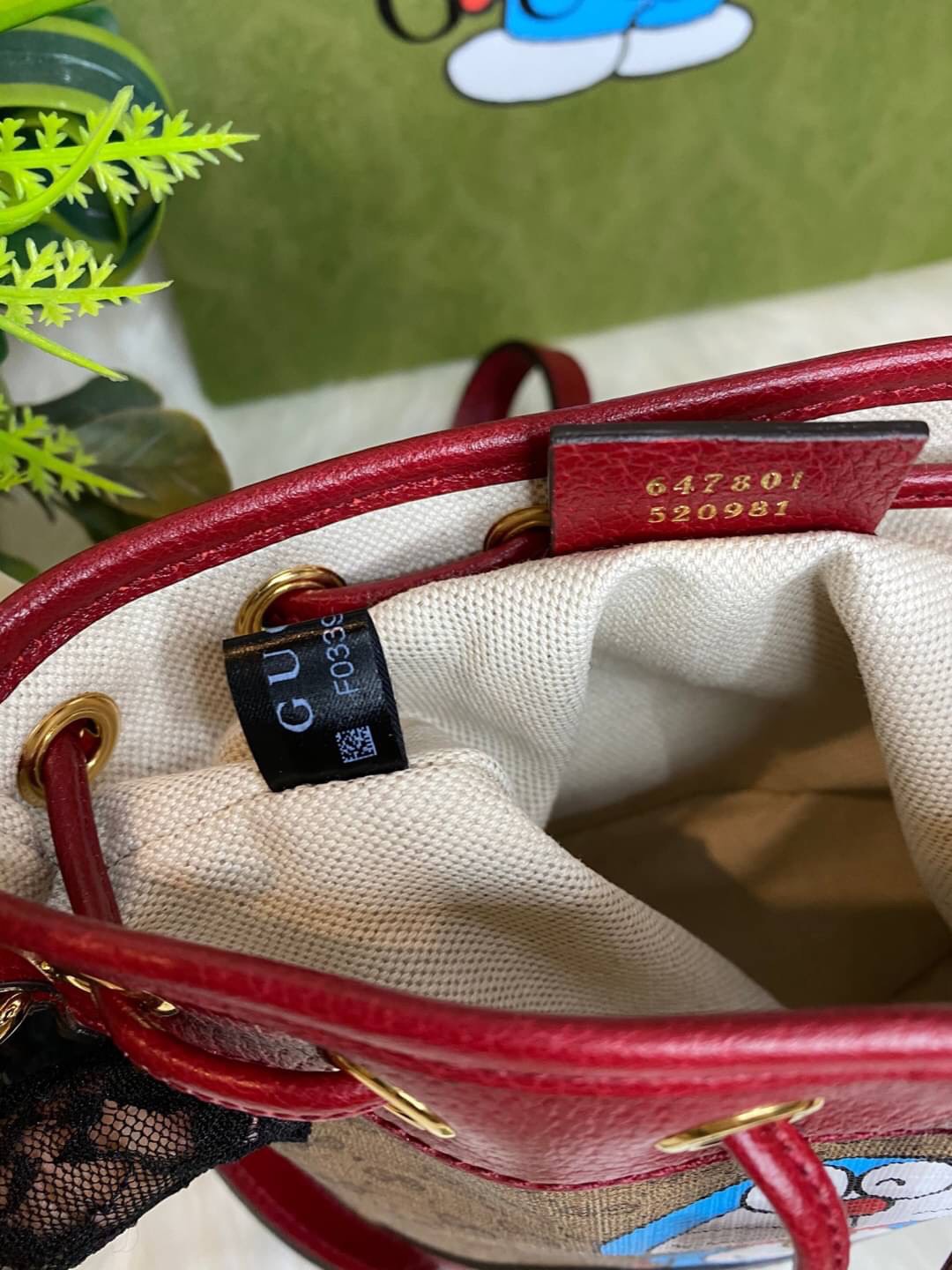 Gucci Doraemon x Mini Bucket Bag