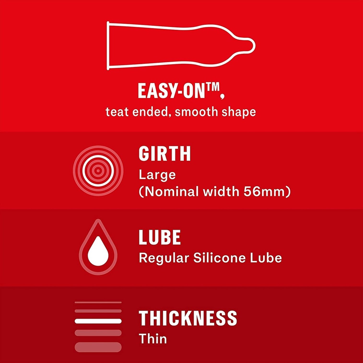 Durex Thin Feel Regular Fit 30 condoms 56mm ถุงยางอนามัยรุ่นพิเศษให้ความรู้สึกบางเบาเป็นธรรมชาติแพ็คสุดคุ้มสินค้านำเข้าจากออสเตรเลียของแท้พร้อมส่ง