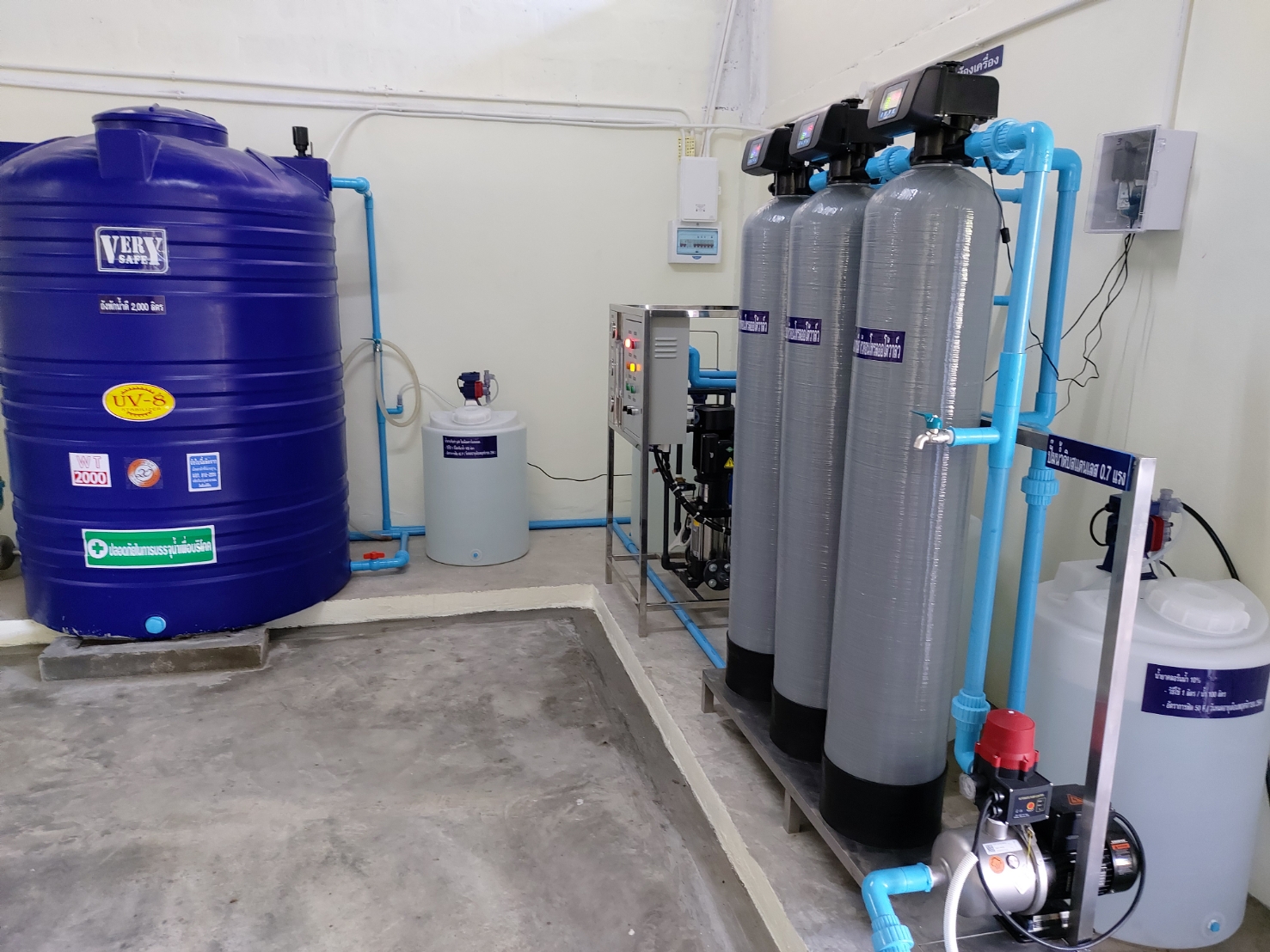 รับติดตั้งโรงงานผลิตน้ำดื่มro6000ลิตรต่อวัน พร้อมอุปกรณ์การติดตั้ง