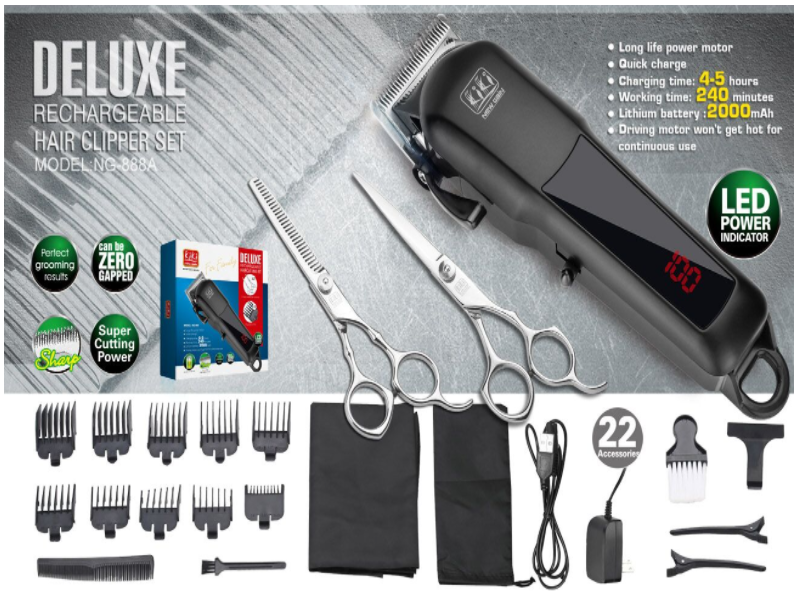 KIKI NEWGAIN LCD มืออาชีพร้านทำผม หรือ ในครัวเรือน ครบชุด