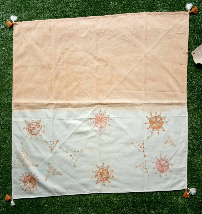 ผ้าพันคอ ออแกนิคคอตตอน OSCN1 Size:80cm.*80cm.