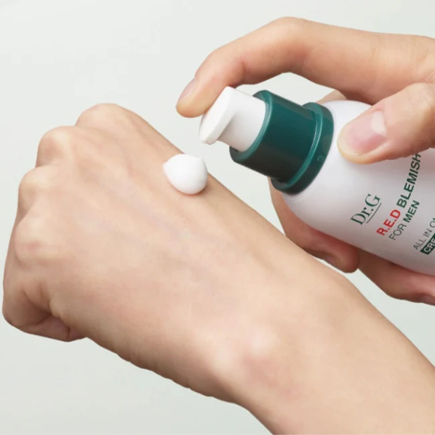 Dr.G Red Blemish For Men All In One Cream 200ml ผลิตภัณฑ์บำรุงผิวหน้าผู้ชายสูตรสารสกัดใบบัวบกสินค้านำเข้าจากเกาหลีของแท้พร้อมส่ง