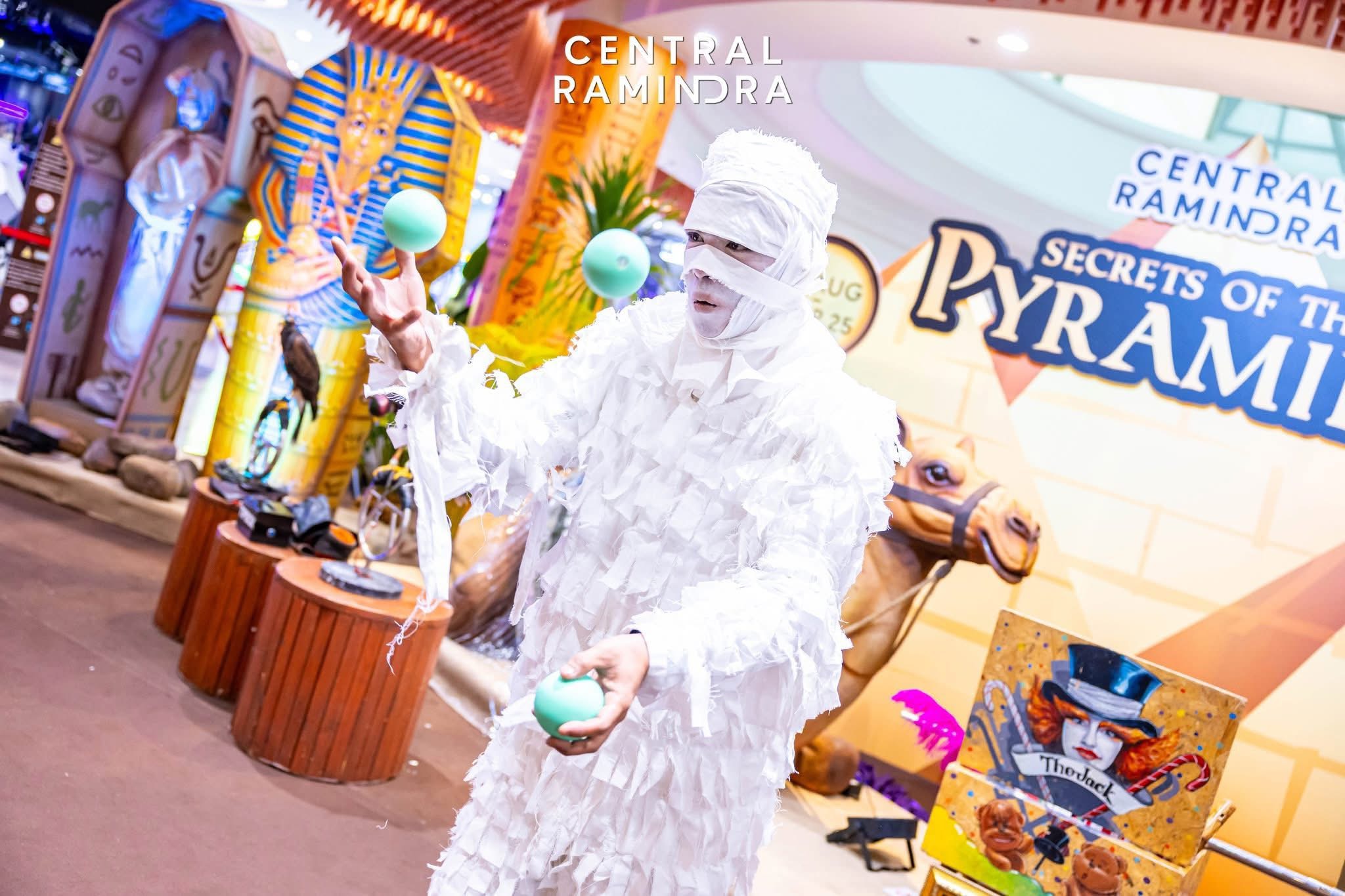 จักกลิ้งโชว์ โยนบอล โยนห่วง โยนคลับ