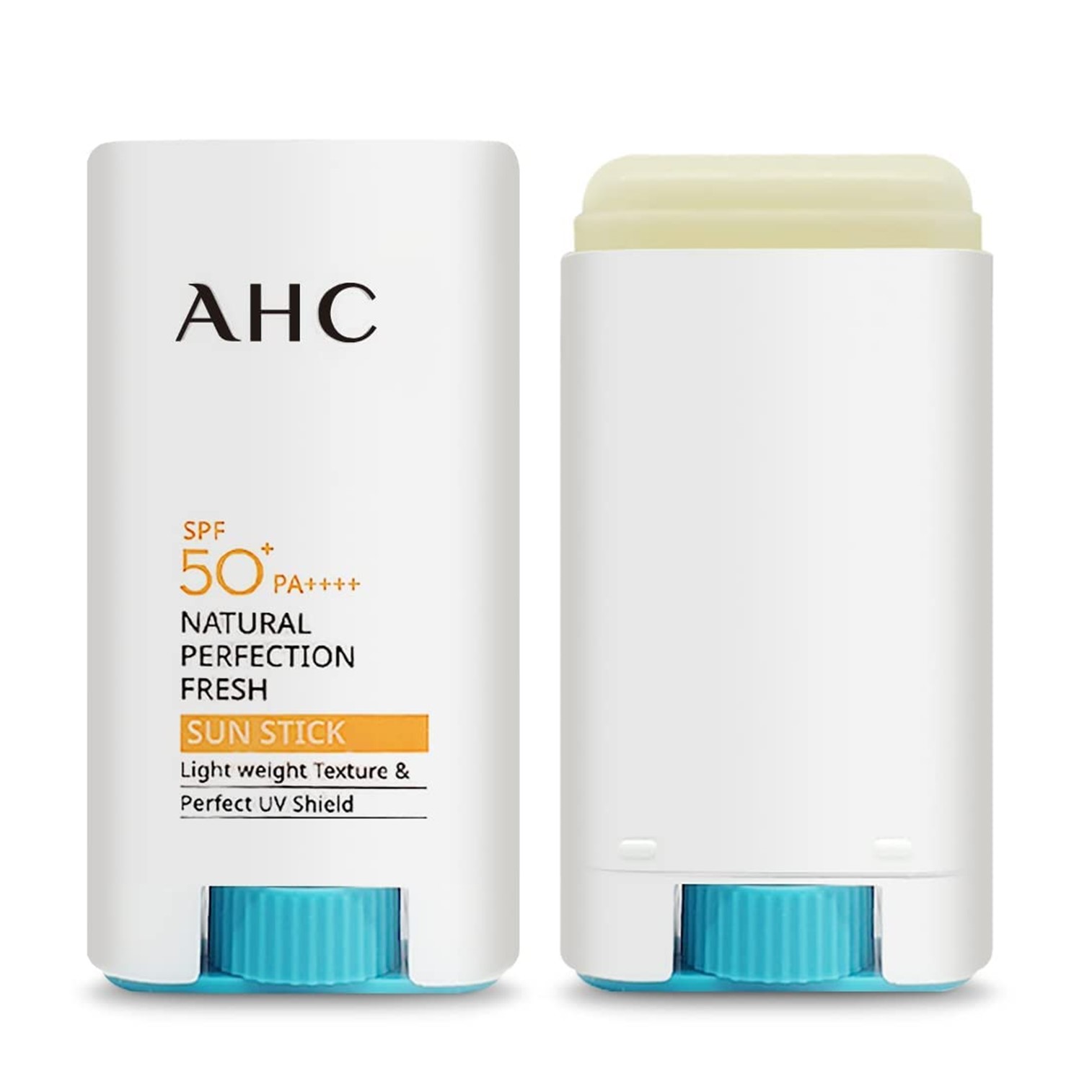 AHC Natural Perfection Fresh Sun Stick 17g SPF50+PA++++ ผลิตภัณฑ์ปกป้องผิวหน้าจากแสงแดดสำหรับผิวหน้าสูตรพิเศษจากเกาหลีของแท้พร้อมส่ง