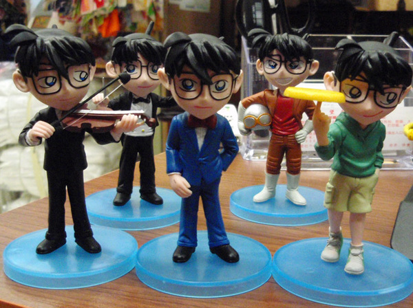 โคนัน 5ตัว ฐานฟ้า ชุด 6