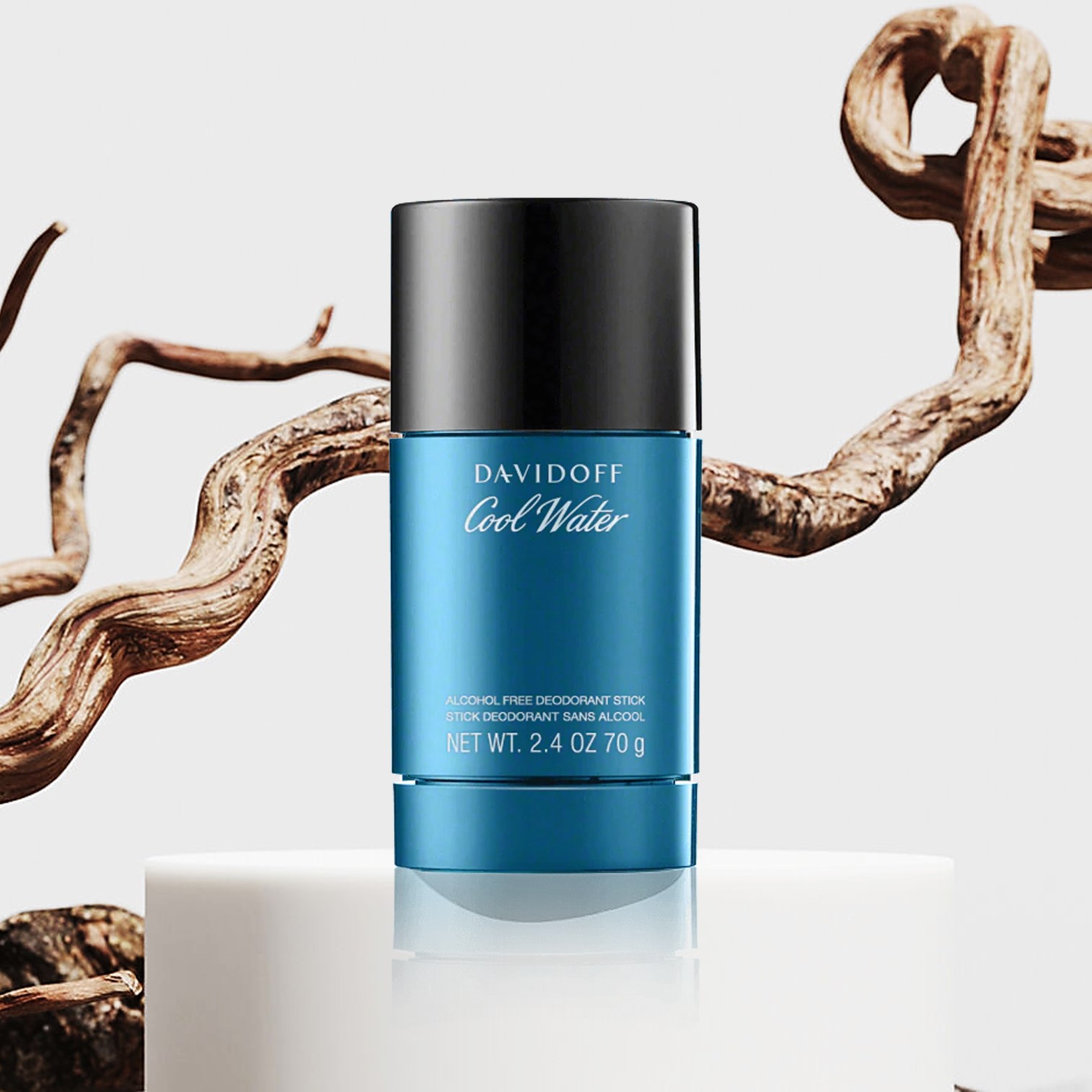 DAVIDOFF Cool Water Man Deo Stick Eau de Toilette 70g ผลิตภัณฑ์ระงับกลิ่นใต้วงแขนสำหรับผู้ชายรูปแบบแท่งสติ๊กกลิ่นหอมสุดพิดเศษของแท้จากต่างประเทศ