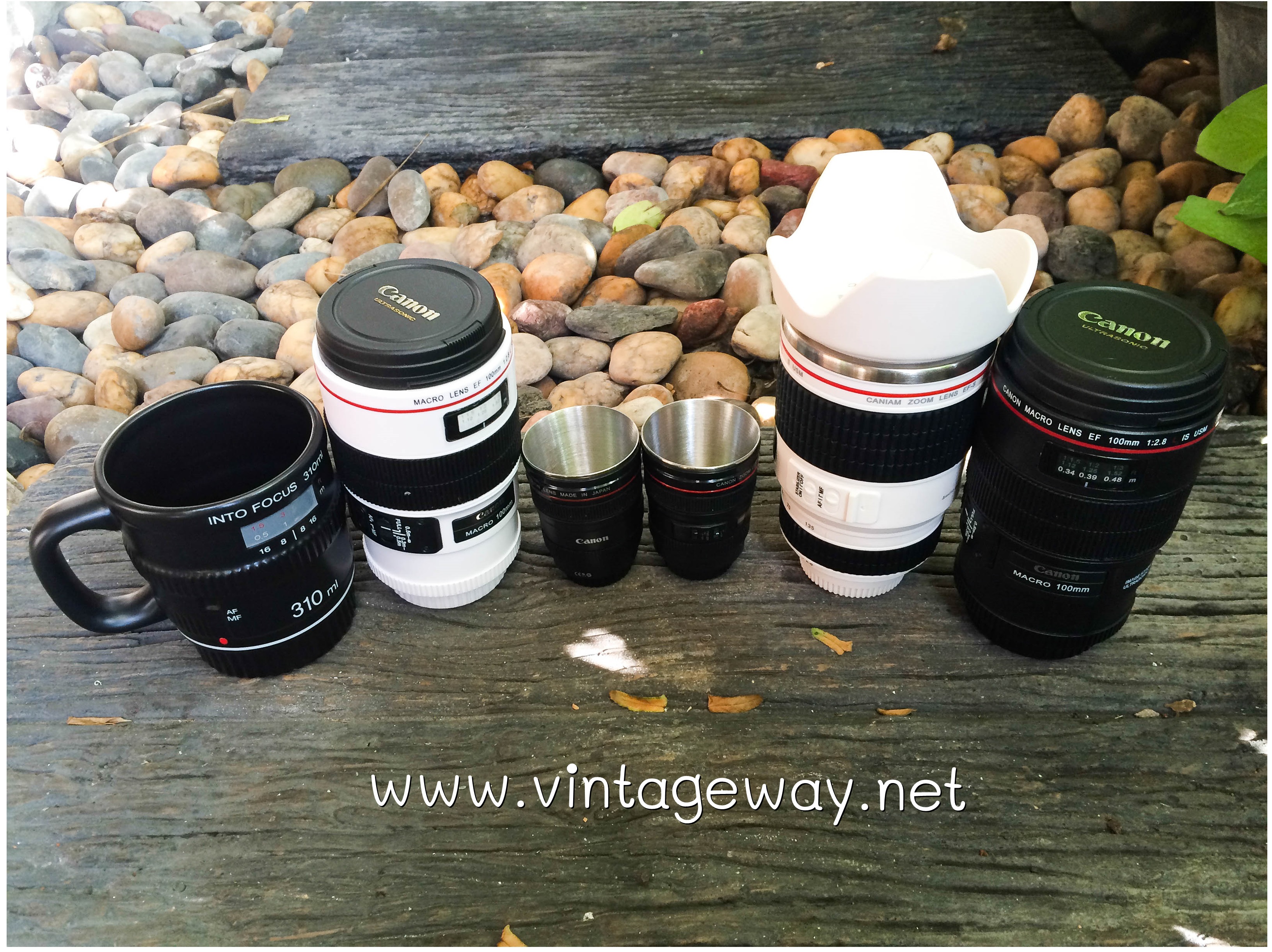 แก้วกาแฟเลนส์กล้องCanonเซรามิกMacroLensEF100mmสวยเท่ห์แบบมีสไตล์
