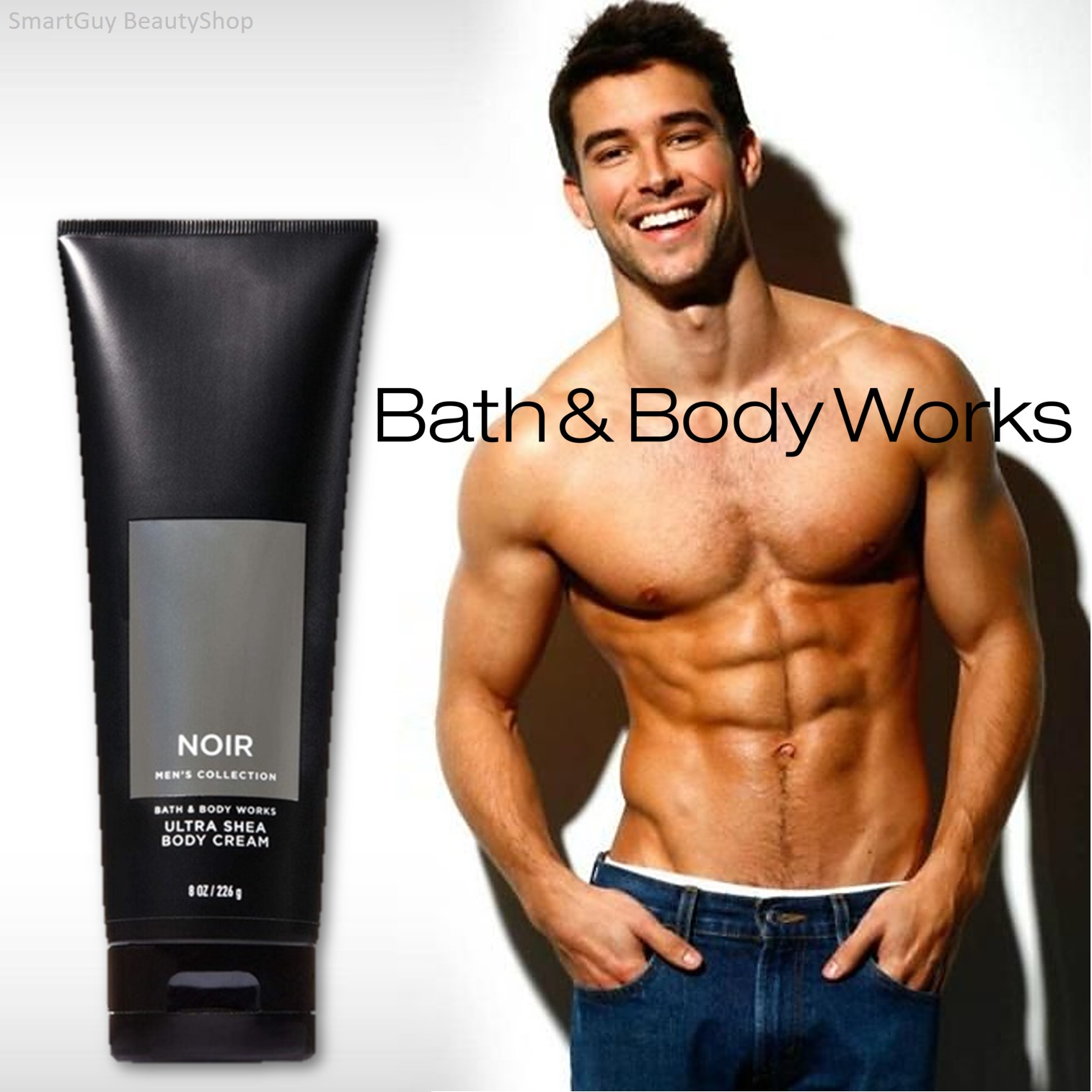 Bath & Body Works Mens NOIR Ultimate Hydration Body Cream 226ml บอดี้ครีมน้ำหอมสำหรับผู้ชายกลิ่นใหม่ล่าสุดลิขสิทธิ์แท้จากช็อปบาทแอนด์บอดี้เวิร์ค