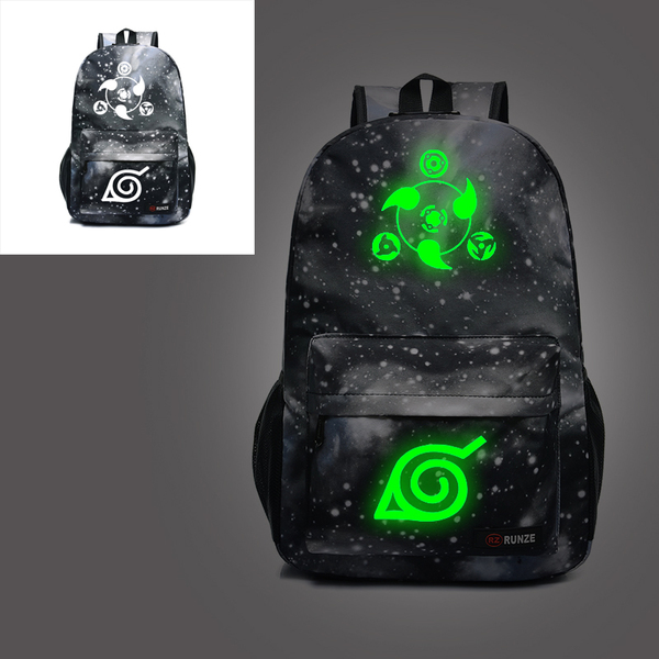 กระเป๋าเป้ ลาย Naruto เรืองแสงได้