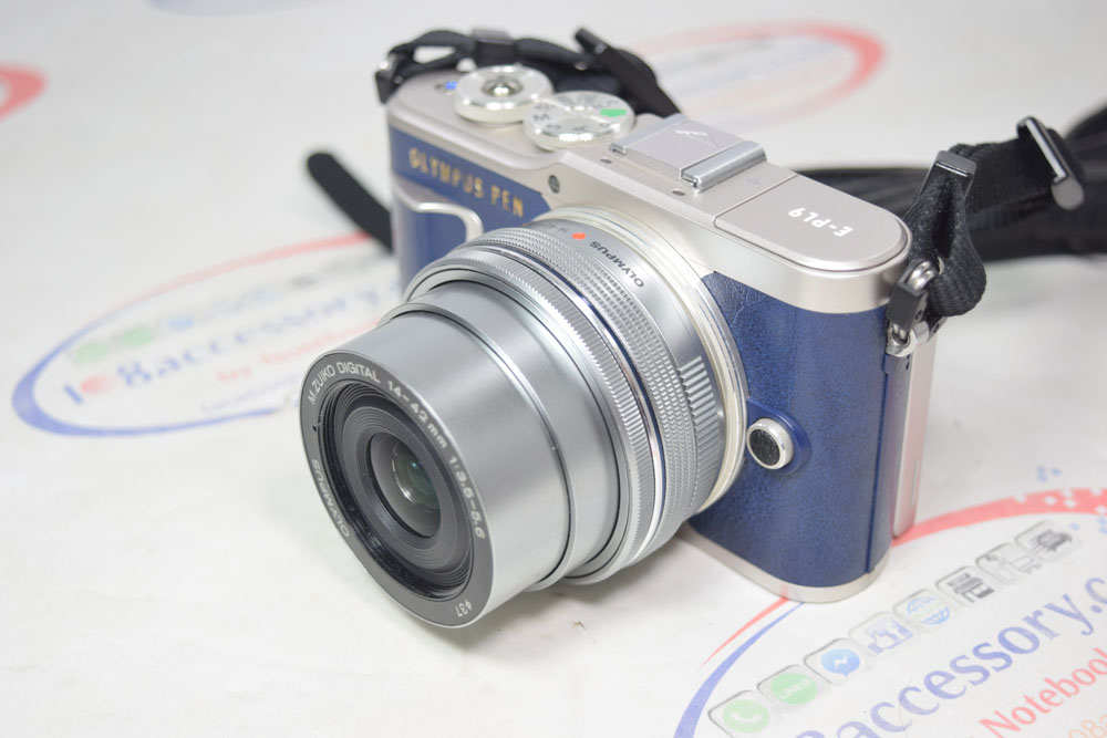 ขาย กล้อง Olympus Pen E-PL9 พร้อมเลนส์ 14-42 สีน้ำเงิน สภาพนางฟ้า ใช้น้อย อปก.ครบ