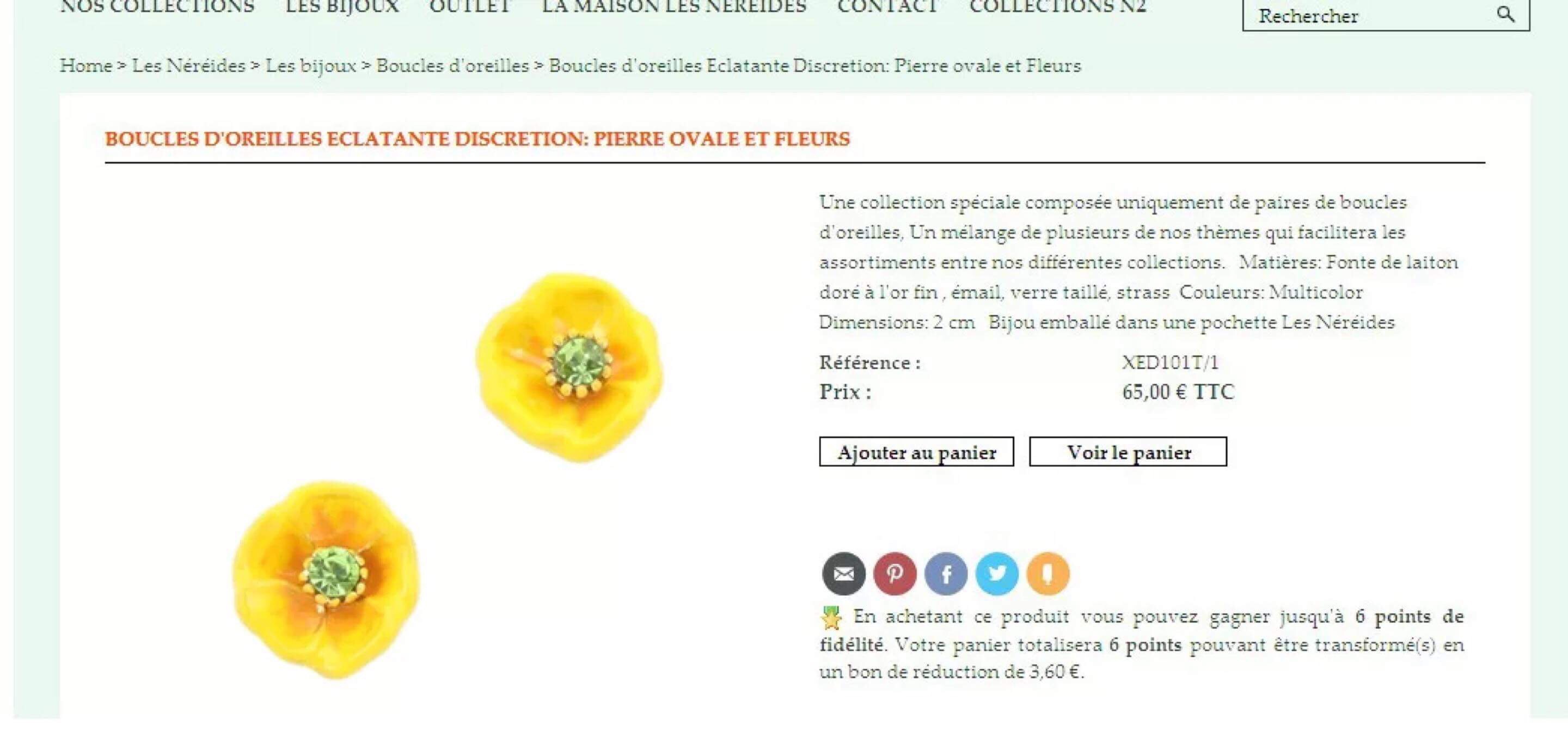 Les Nereides Earrings