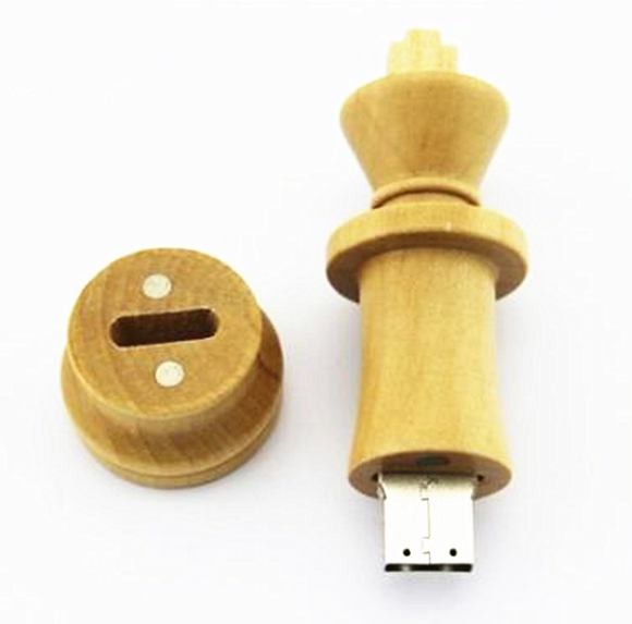 Flash Drive Wooden Style