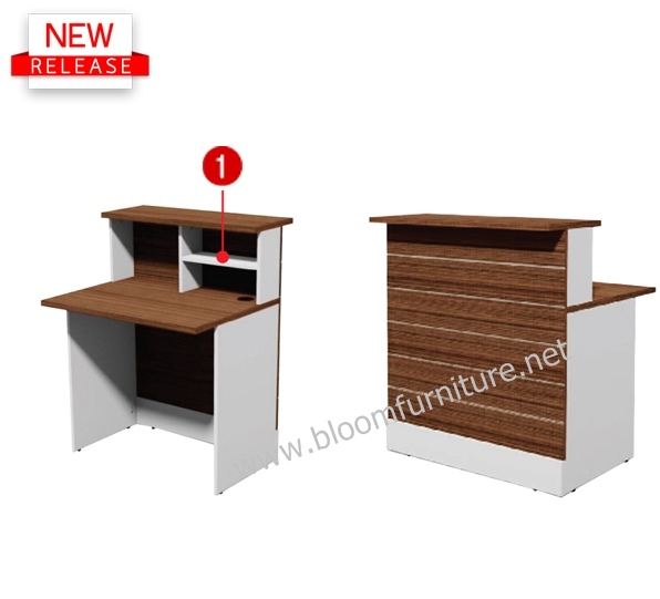 เคาน์เตอร์ตรง ZEBRANO ขนาด : W 80 x D 70 x H 107 CM.