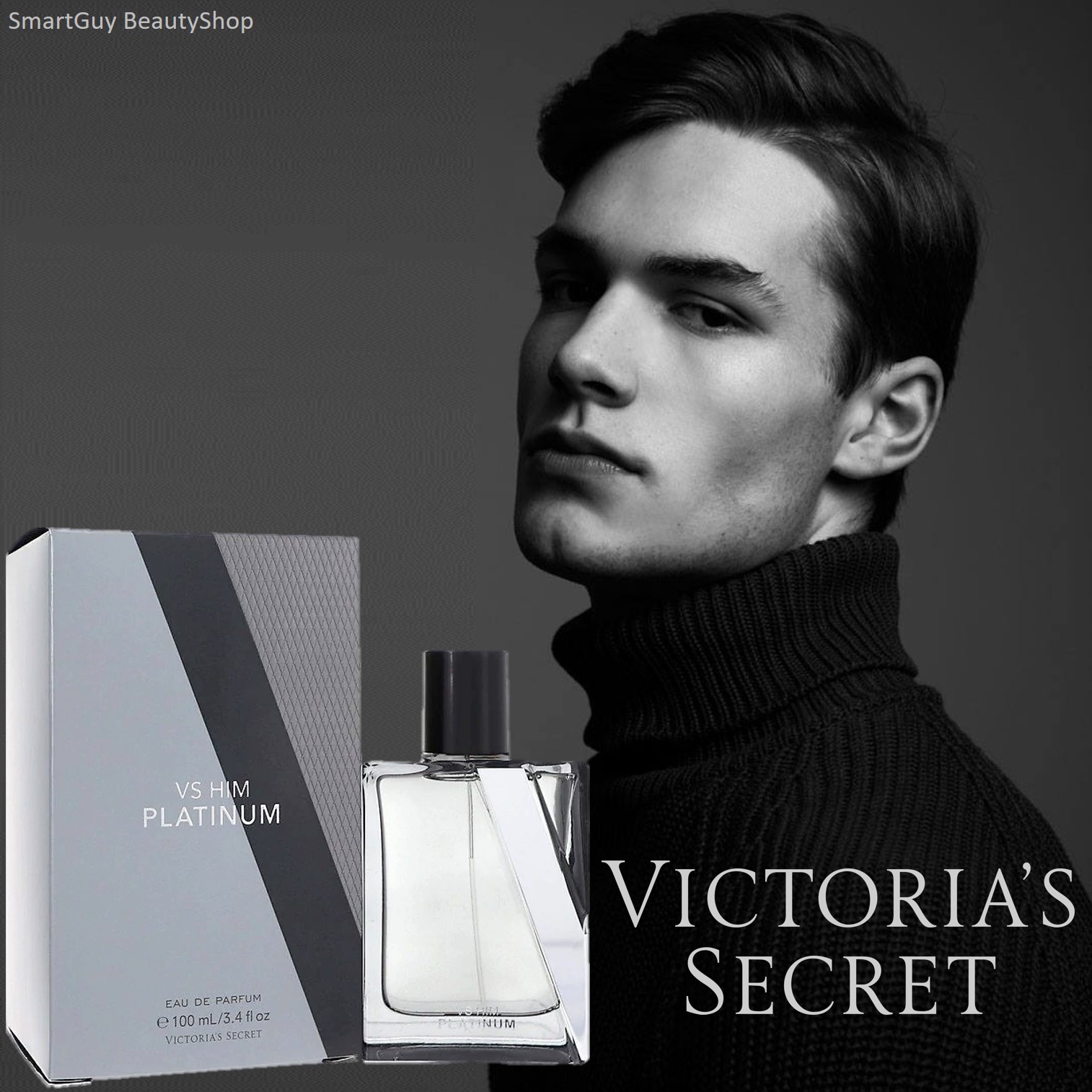 Victoria’s Secret VS HIM Platinum Fragrance Eau De Parfum 100ml น้ำหอมผู้ชายกลิ่นใหม่ล่าสุดลิขสิทธิ์แท้จากช็อปวิคตอเรียซีเคร็ท