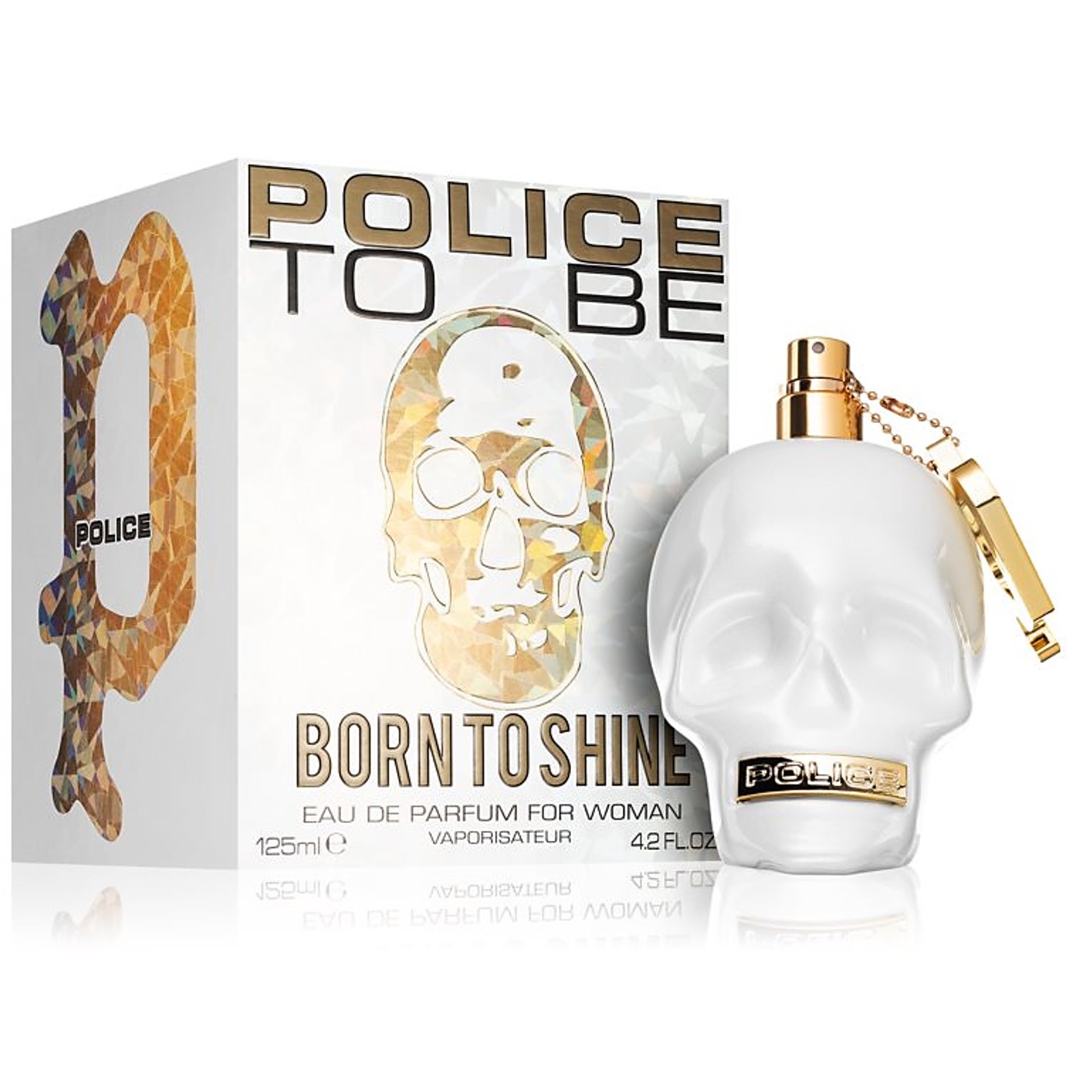 POLICE To Be Born To Shine for Woman EDP 125ml น้ำหอมสำหรับผู้หญิงกลิ่นหอมพิเศษรับประกันลิขสิทธิ์แท้นำเข้าจากต่างประเทศ
