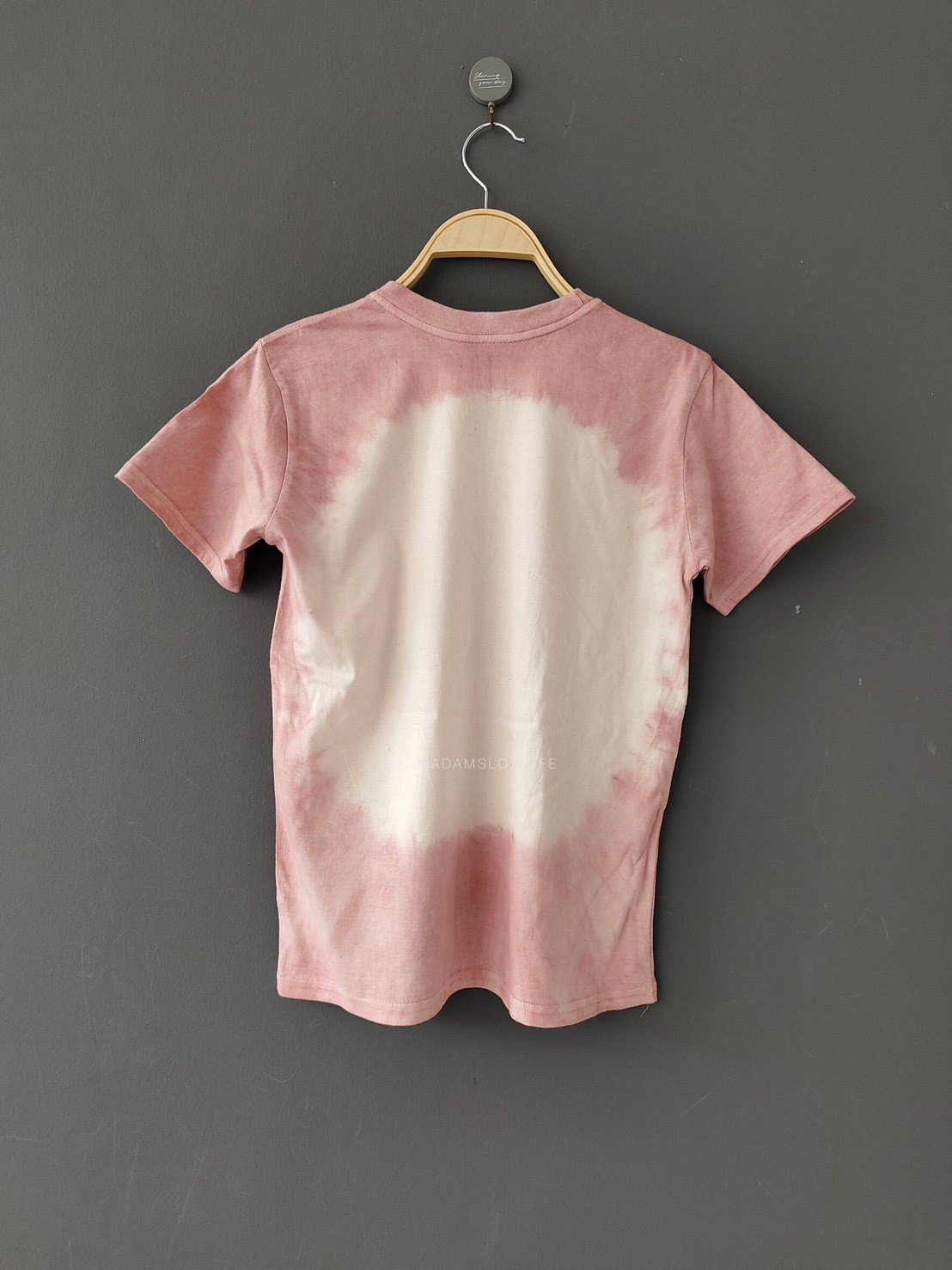 เสื้อยืดผู้ใหญ่พิมพ์ลายช้างThailand มัดย้อมสีชมพูหวานๆ Size : XS S M L XL 2XL 3XL