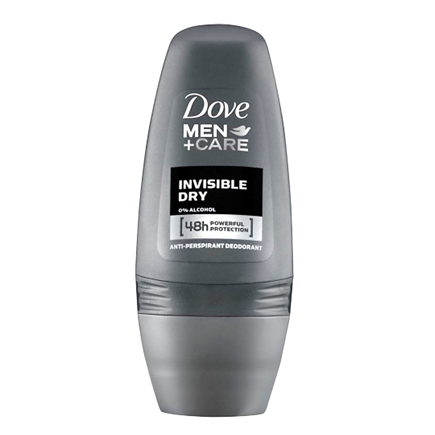 DOVE MEN CARE Invisible Dry Anti White Marks Antiperspirant Deodorant 50ml. ผลิตภัณฑ์ระงับกลิ่นใต้วงแขนแบบลูกกลิ้งสำหรับผู้ชายสินค้านำเข้าจากต่างประเทศของแท้