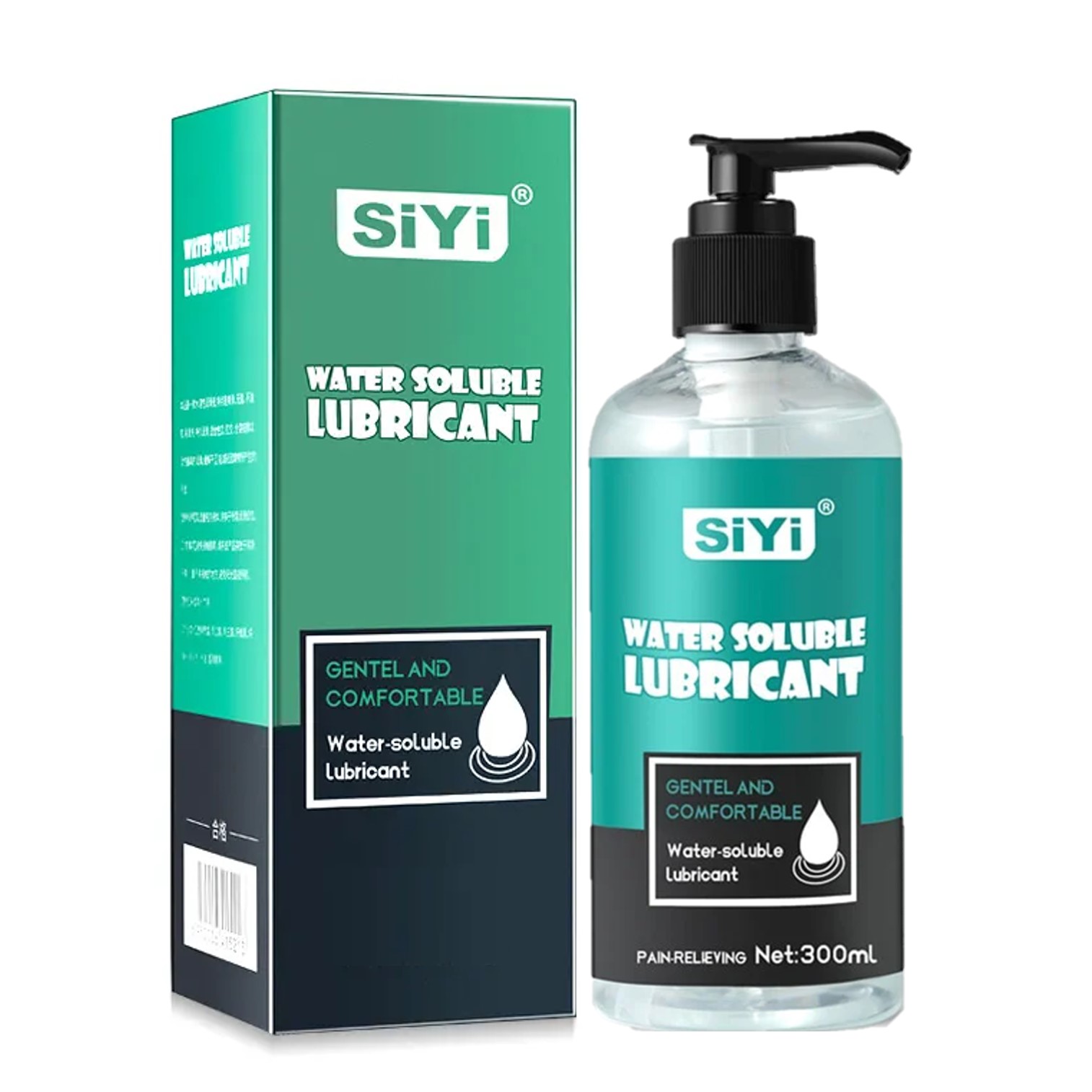 Siyi Round Lubricating Fluid Water Soluble Lubricant 300ml เจลหล่อลื่นสูตรน้ำเนื้อบางเบาพิเศษจากต่างประเทศ