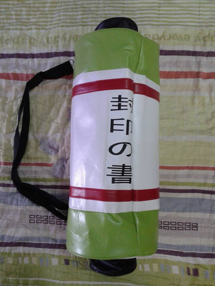กระเป๋าคัมภีร์นารูโตะสีเขียว