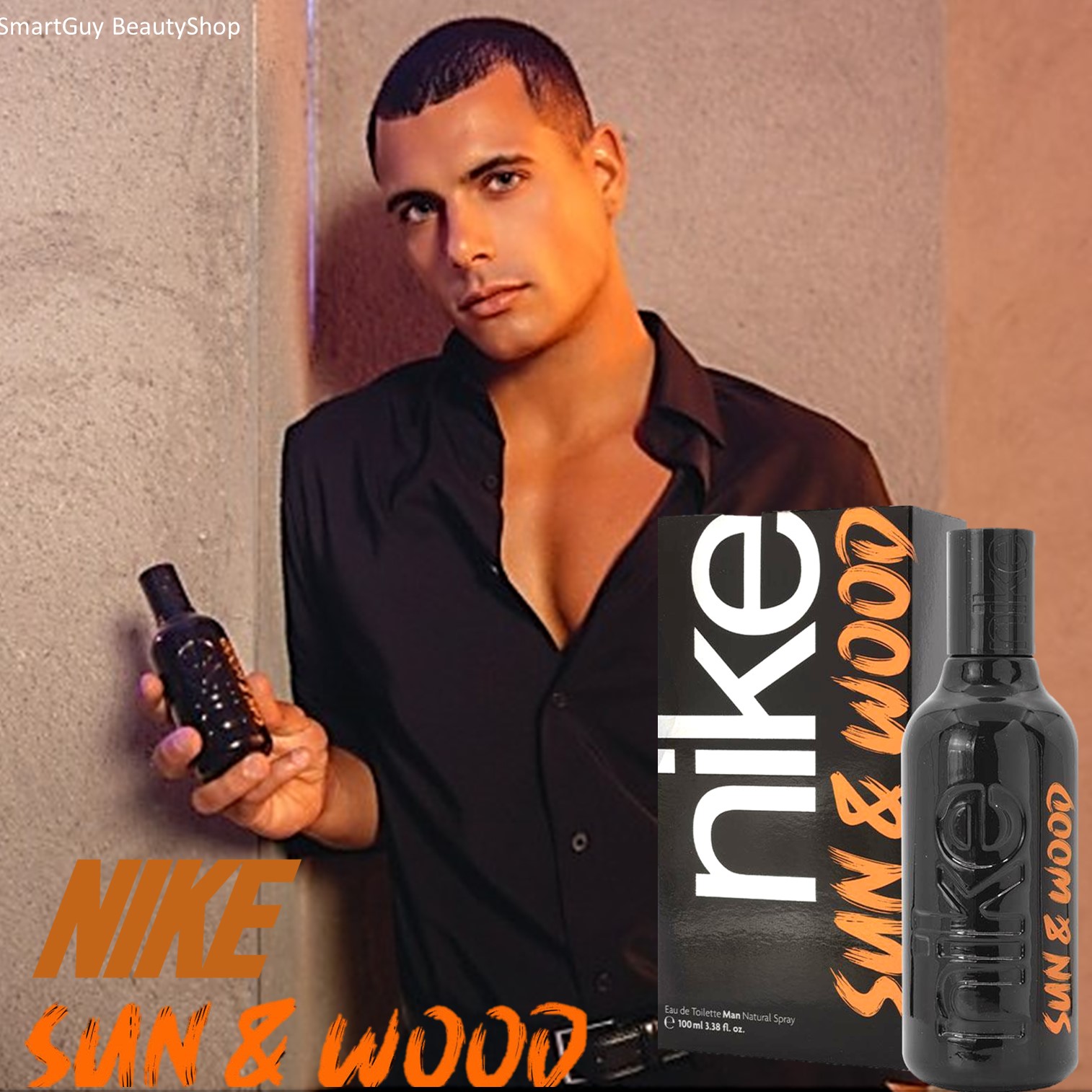 Nike Sun&Wood for Men Eau De Toilette 100ml น้ำหอมผู้ชายกลิ่นหอมใหม่สุดพิเศษรับประกันลิขสิทธิ์แท้นำเข้าจากออสเตรเลียพร้อมส่ง