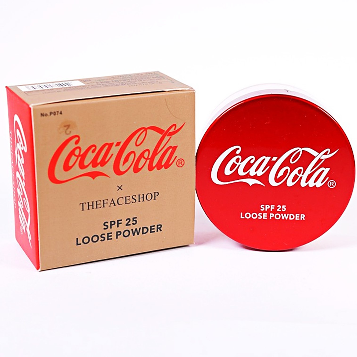 CoCa CoLa x The Face Shop Loose Powder แป้งฝุ่นเนื้อละเอียดบางเบาปกปิดเรียบเนียนรุ่นพิเศษจากเกาหลีของแท้พร้อมส่ง