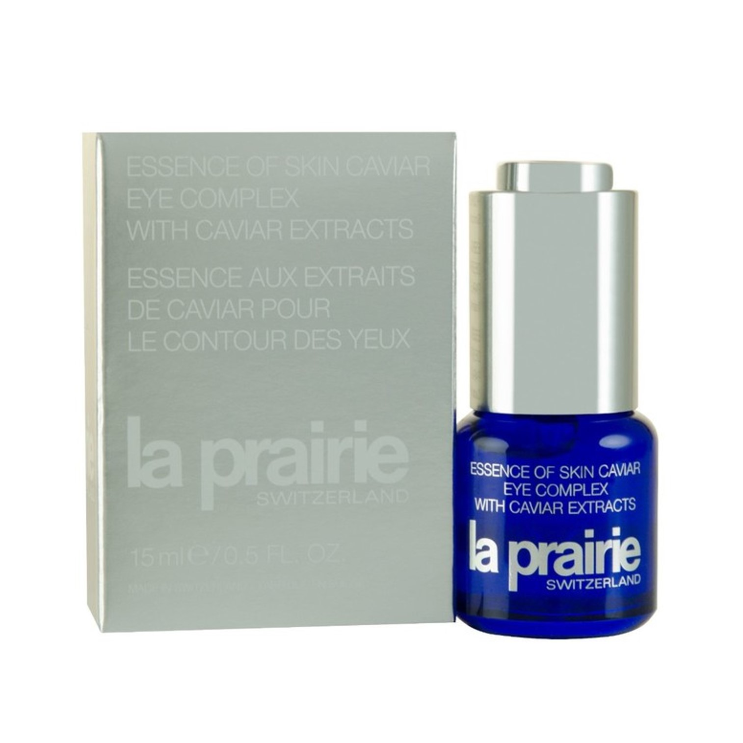 La Prairie ESSENCE OF SKIN CAVIAR EYE COMPLEX FIRMING EYE GEL 15ML ผลิตภัณฑ์บำรุงผิวรอบดวงตาสูตรพรีเมี่ยมประสิทธิภาพสูงจากต่างประเทศ