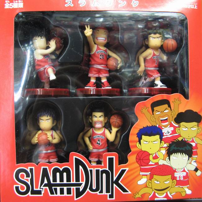 Slamdunk 5 ตัว กล่อง (ชุดแดง)