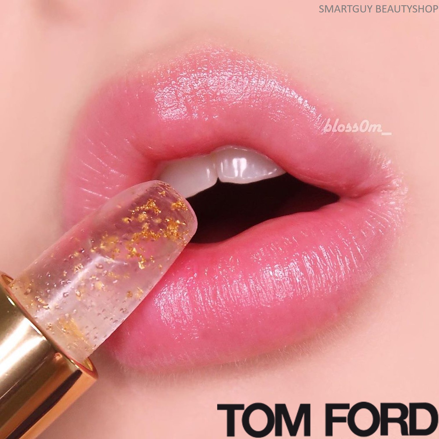 TOM FORD SOLEIL LIP BLUSH Z09 6g ลิปสติกเนื้อบาล์มฉ่ำวาวผสมทองคำสุดพรีเมี่ยม