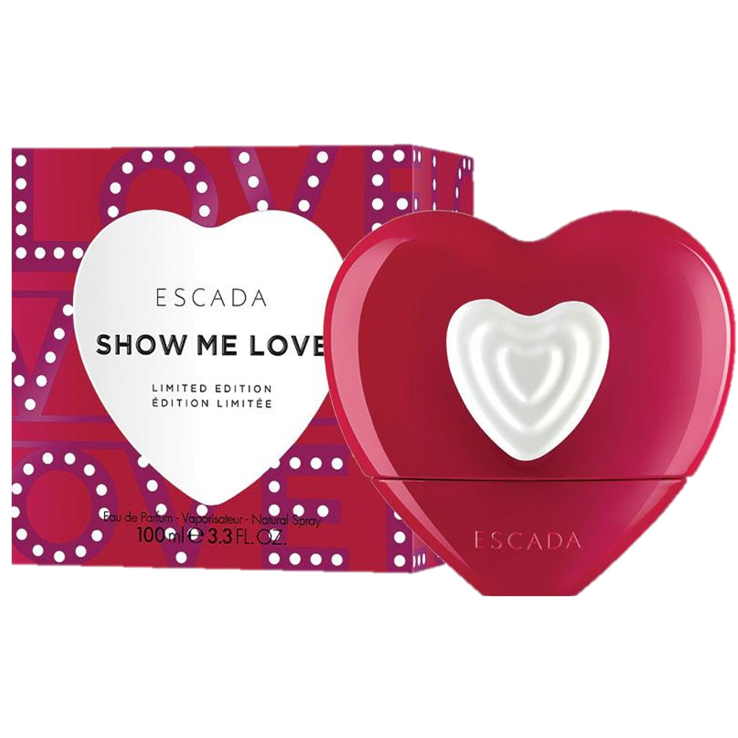 Escada Show Me Love Eau de Parfum for women Limited Edition 100ml น้ำหอมผู้หญิงกลิ่นเซ็กซี่สุดพิเศษจากต่างประเทศสินค้าลิขสิทธิ์แท้นำเข้าจากออสเตรเลียพร้อมส่ง