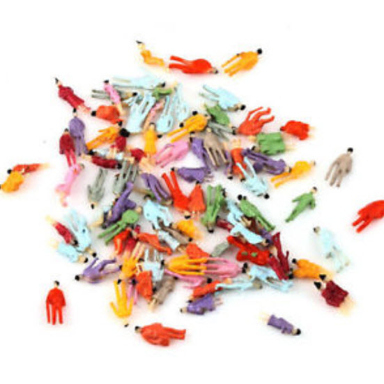 คน สเกล 1:150 ท่ายืน 100 ตัว