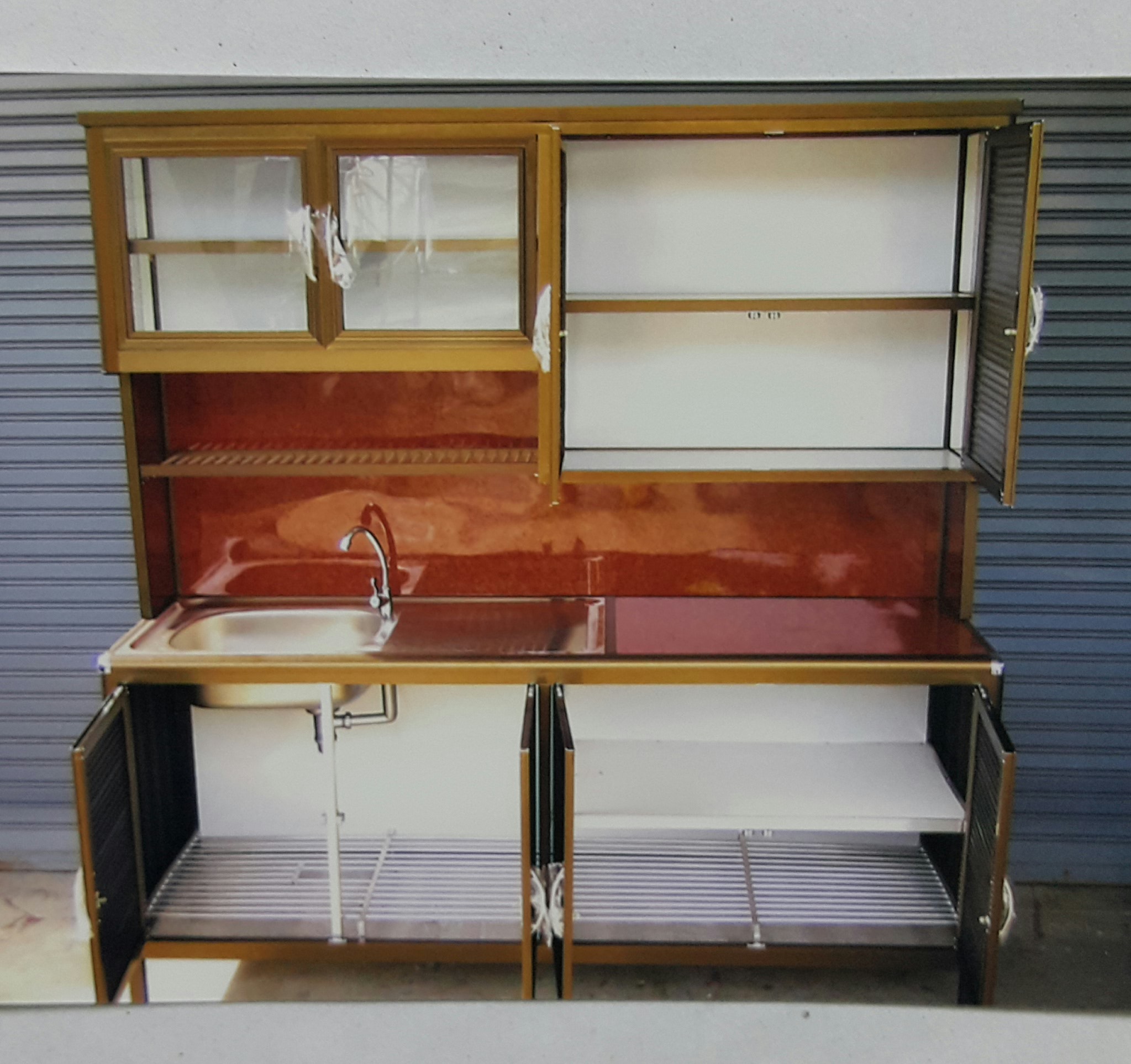 ตู้อ่างซิ้งค์ล้างจานหรือเรียบ (สูง) ขนาด 1.80 เมตร