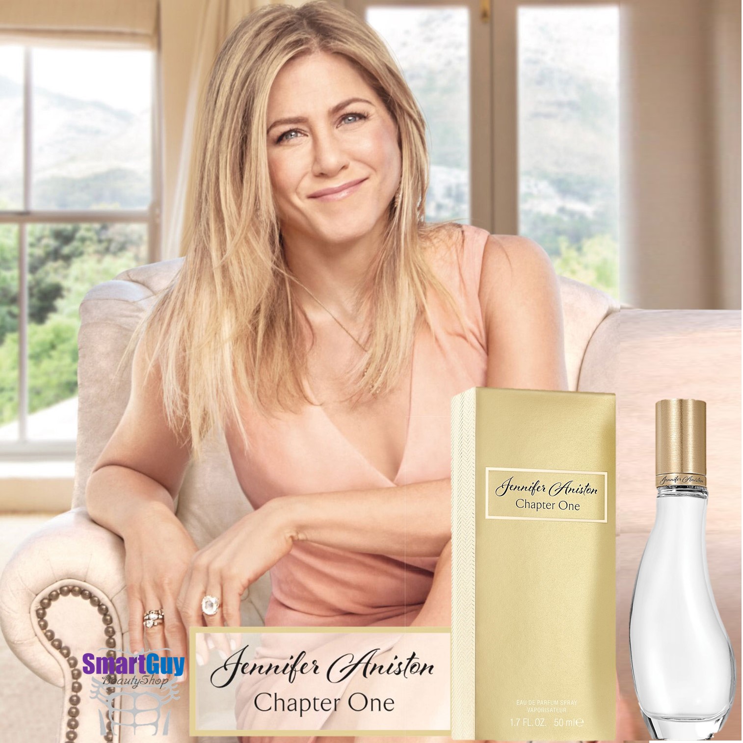 Jennifer Aniston Chapter One Eau De Parfum Vaporisateur 50ml. น้ำหอมลิขสิทธิ์แท้จากนักแสดงสาวสุดสวยกลิ่นหอมเซ็กซี่สุดๆสำหรับสาวที่มาพร้อมความมั่นใจผสานความเซ็กซี่ร้อนแรง สินค้านำเข้าของแท้ 100%